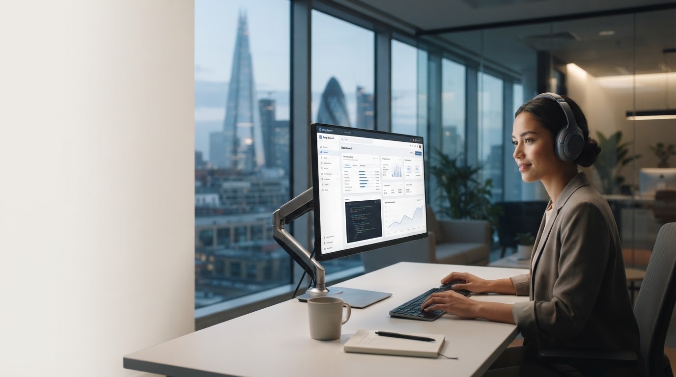 Rang Baovinh unified dashboard overlaying exchange data for business cash management